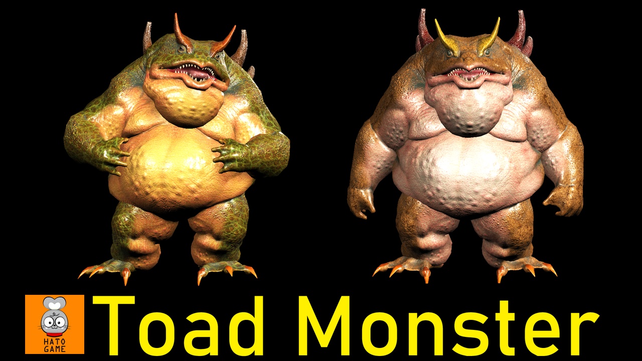 "Animated" Monster Bundle 02 제품 등록을 위한 미디어 1개