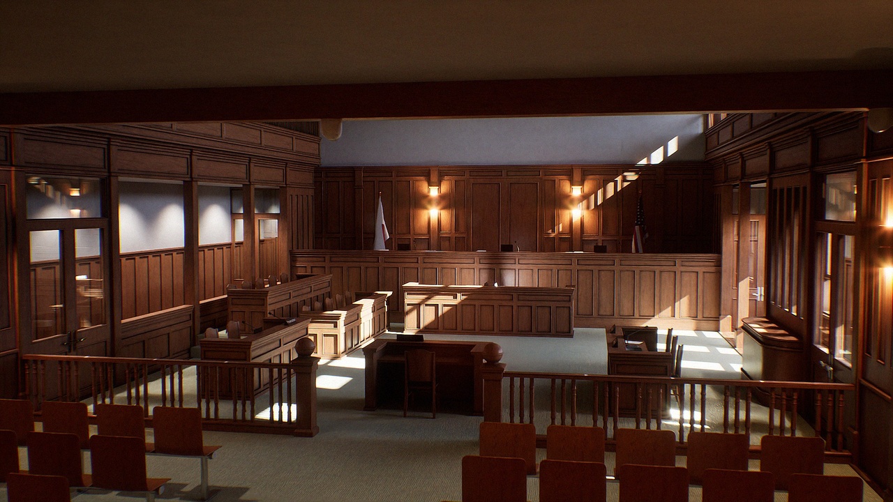 商品 Courtroom - Environment 的媒体 1