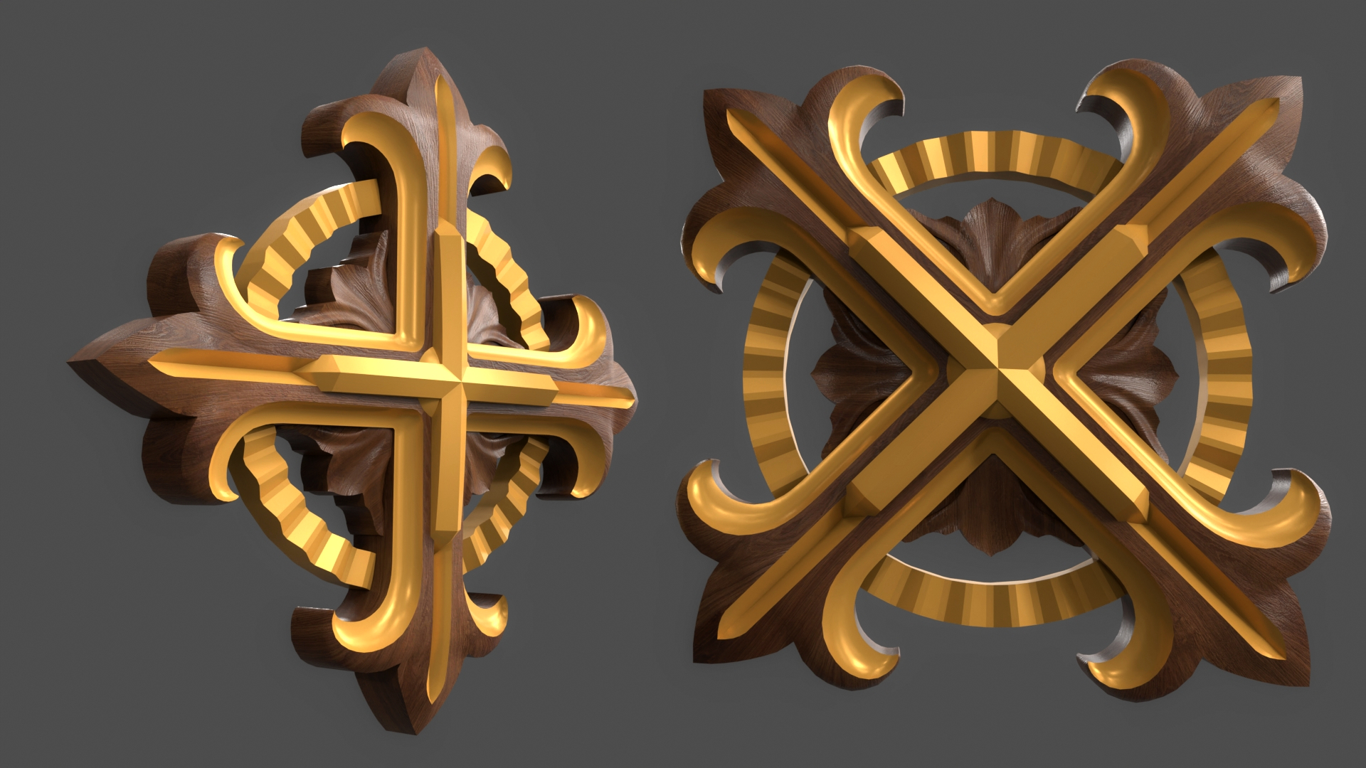 The cross is carved | Fab