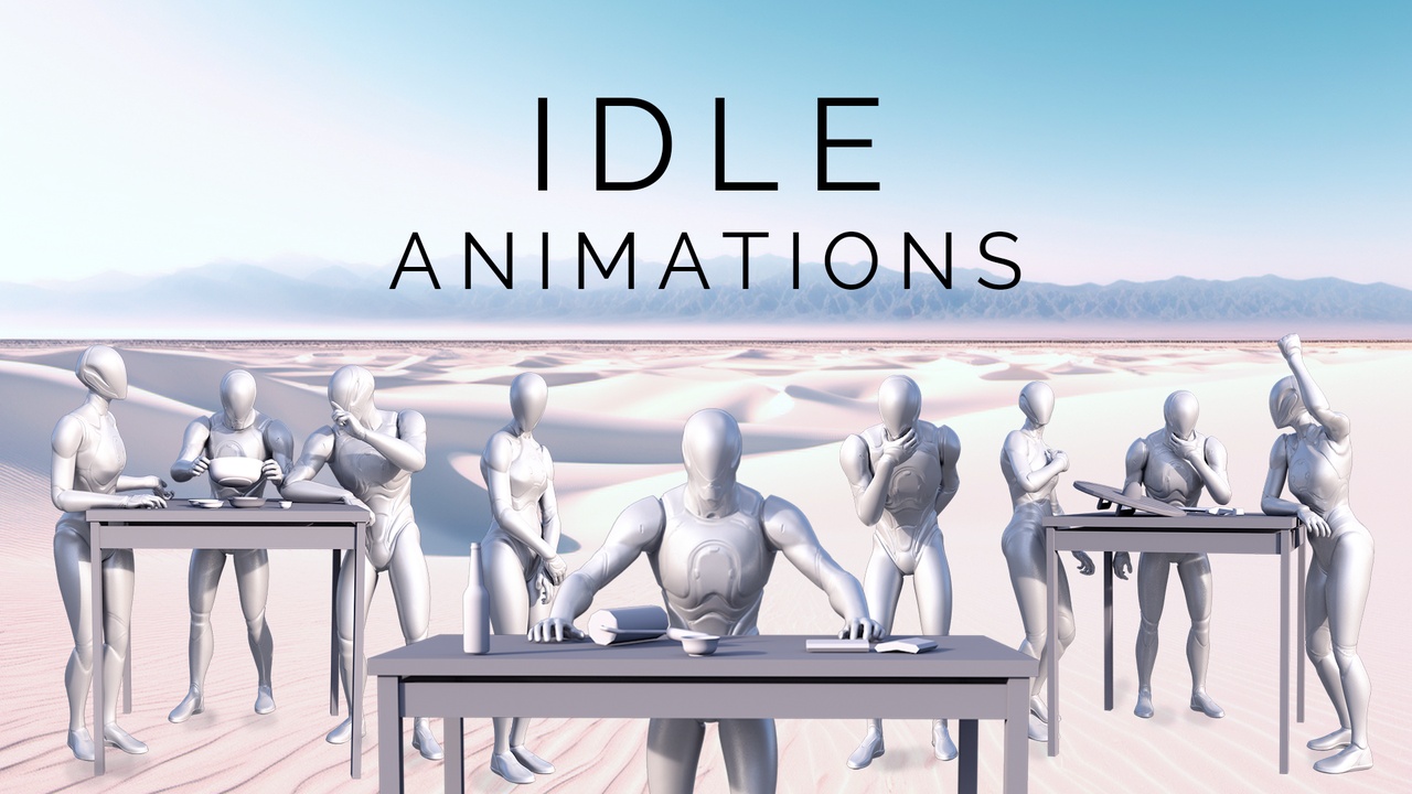 Media 1 for listing 450+ Marketplace Animations