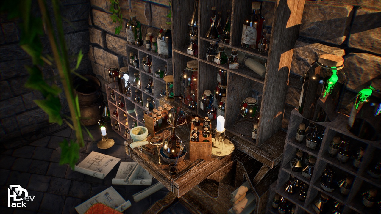Media 1 for listing Potion Master / 45+ Assets