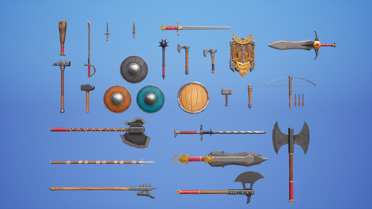 Media 1 for listing Stylized Weapon Kit