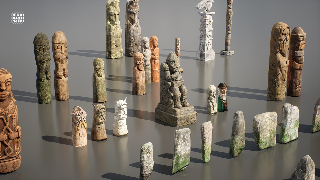 Media 1 for listing Totem & Rune Stones Pack