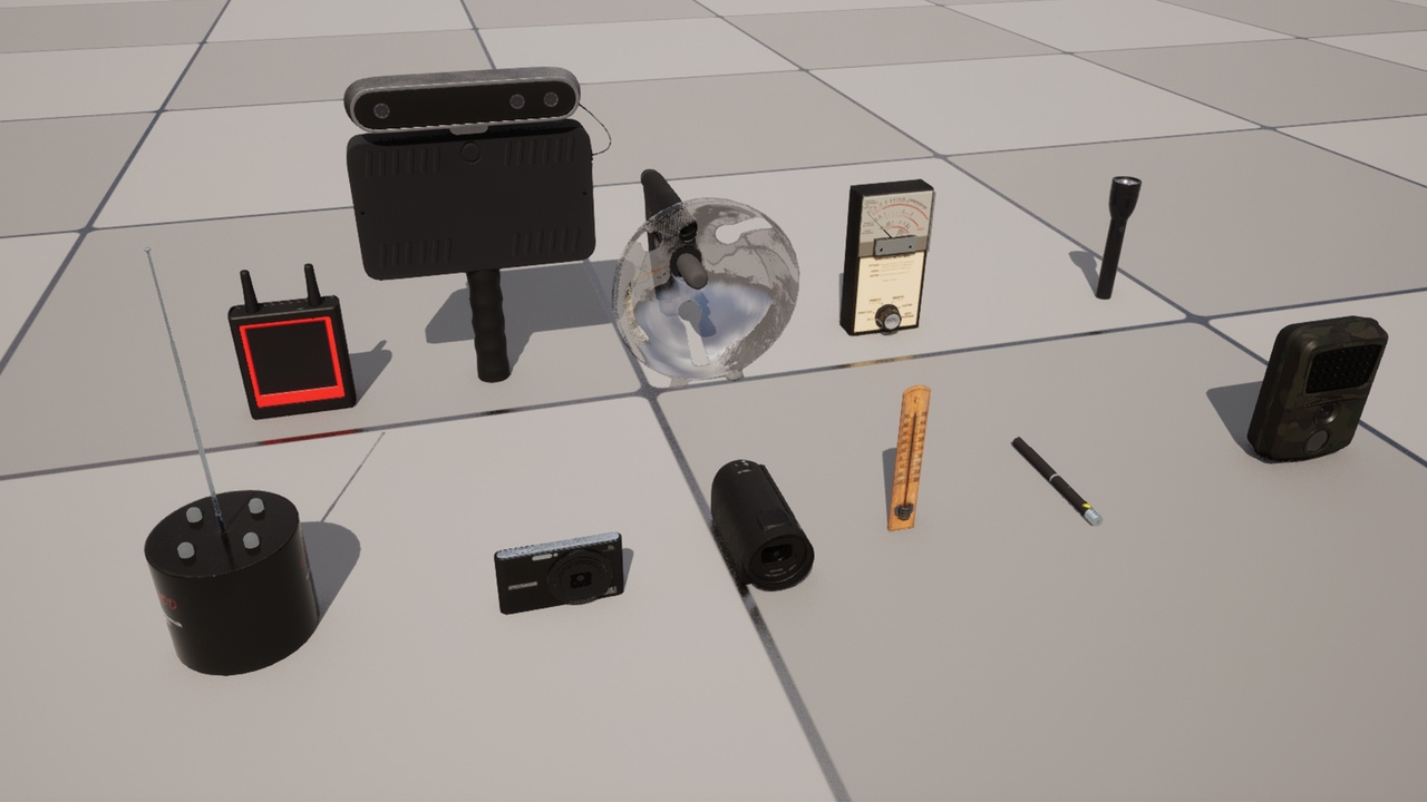 Media 1 for listing Ghost Hunting Paranormal Equipment Pack V2