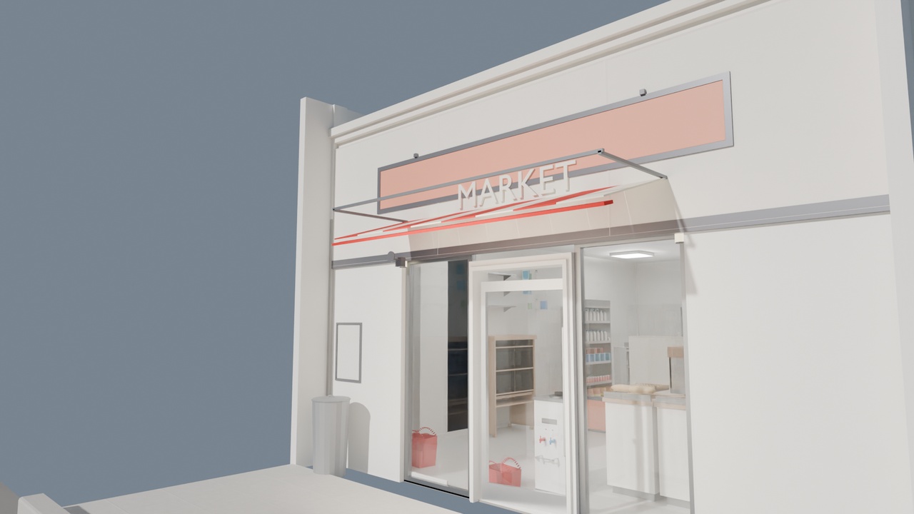 Turkish Mini Market Interior Pack - Grocery Store Interior & Retail ...