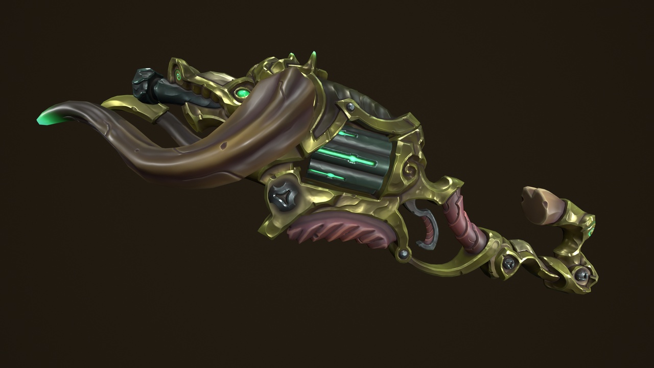 Media 1 for listing Modular stylized bull rifle shotgun revolver