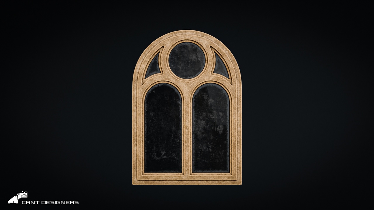 Media 1 for listing Gothic Arched Window 3D model