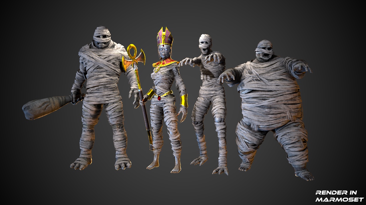 Media 1 for listing Mummies collection