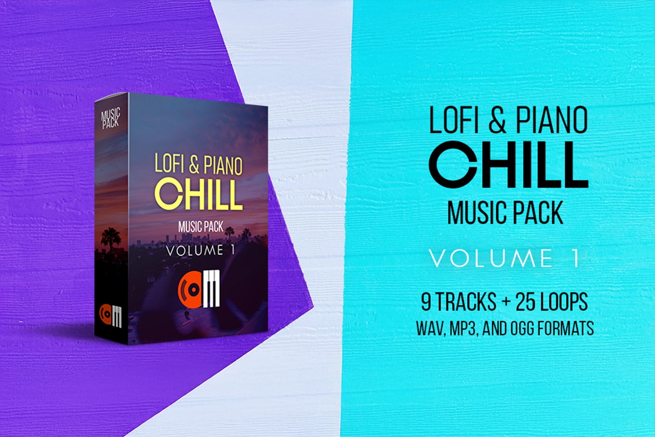 Media 1 for listing Lofi & Piano Chill Music Pack