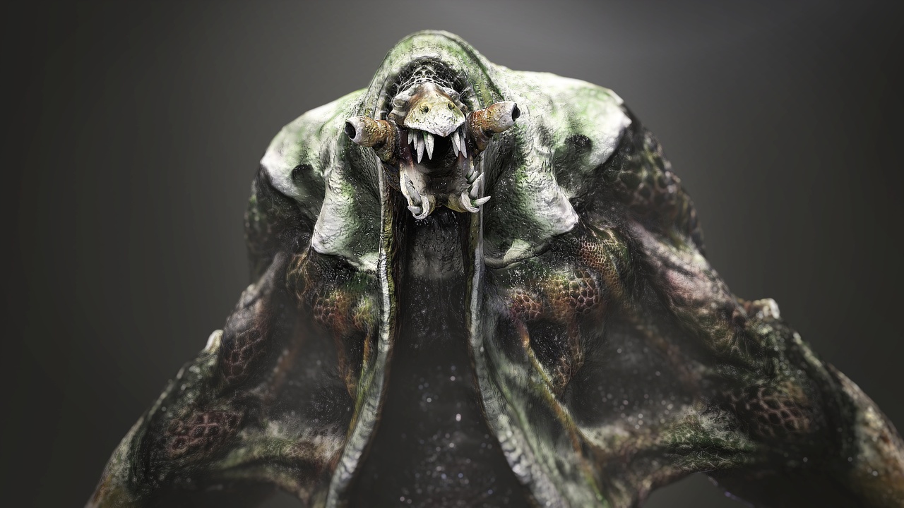 Media 1 for listing Sci-Fi Alien Monster - Sargon