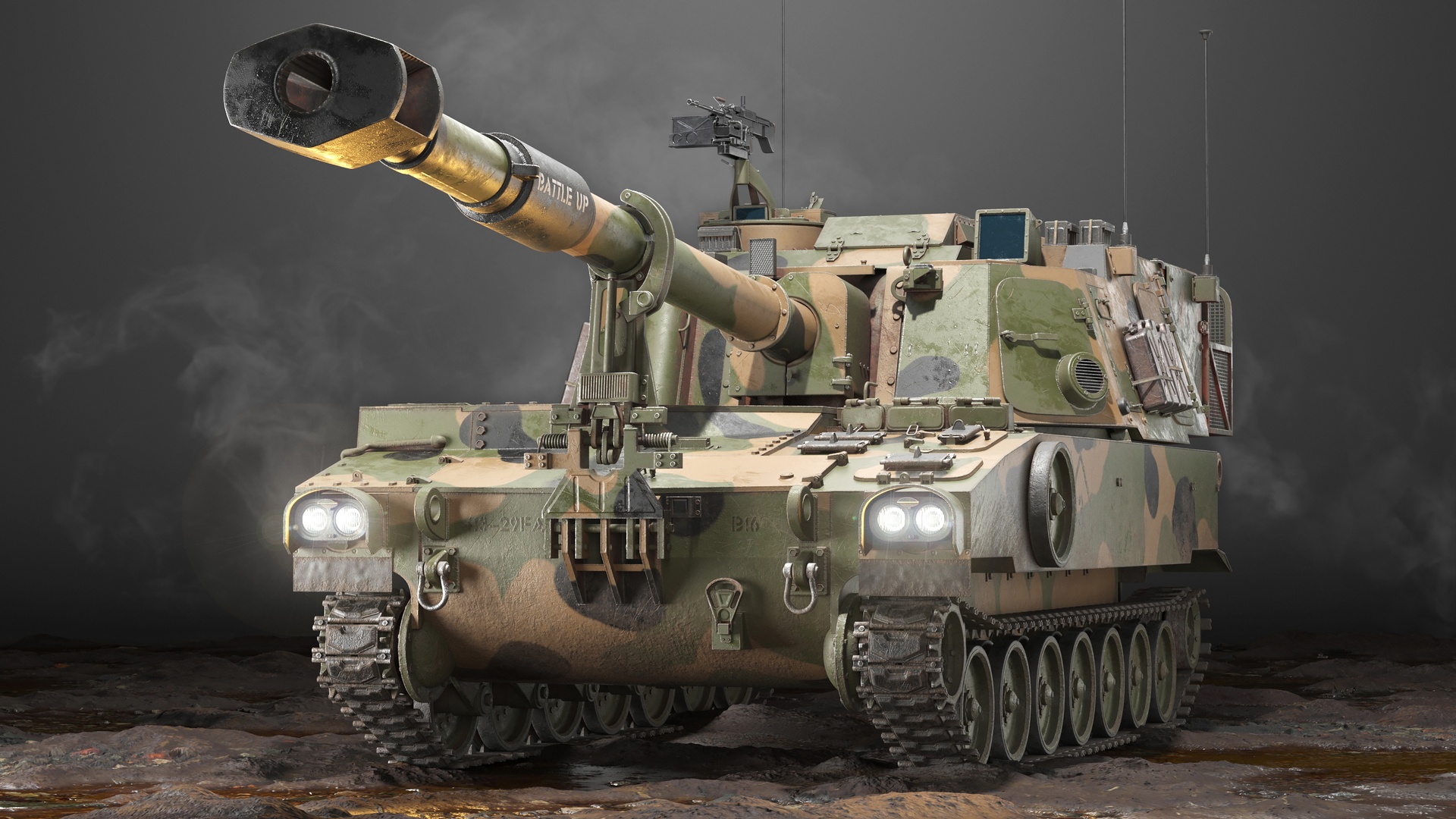 Media 1 for listing M109A6 Paladin Tank PBR