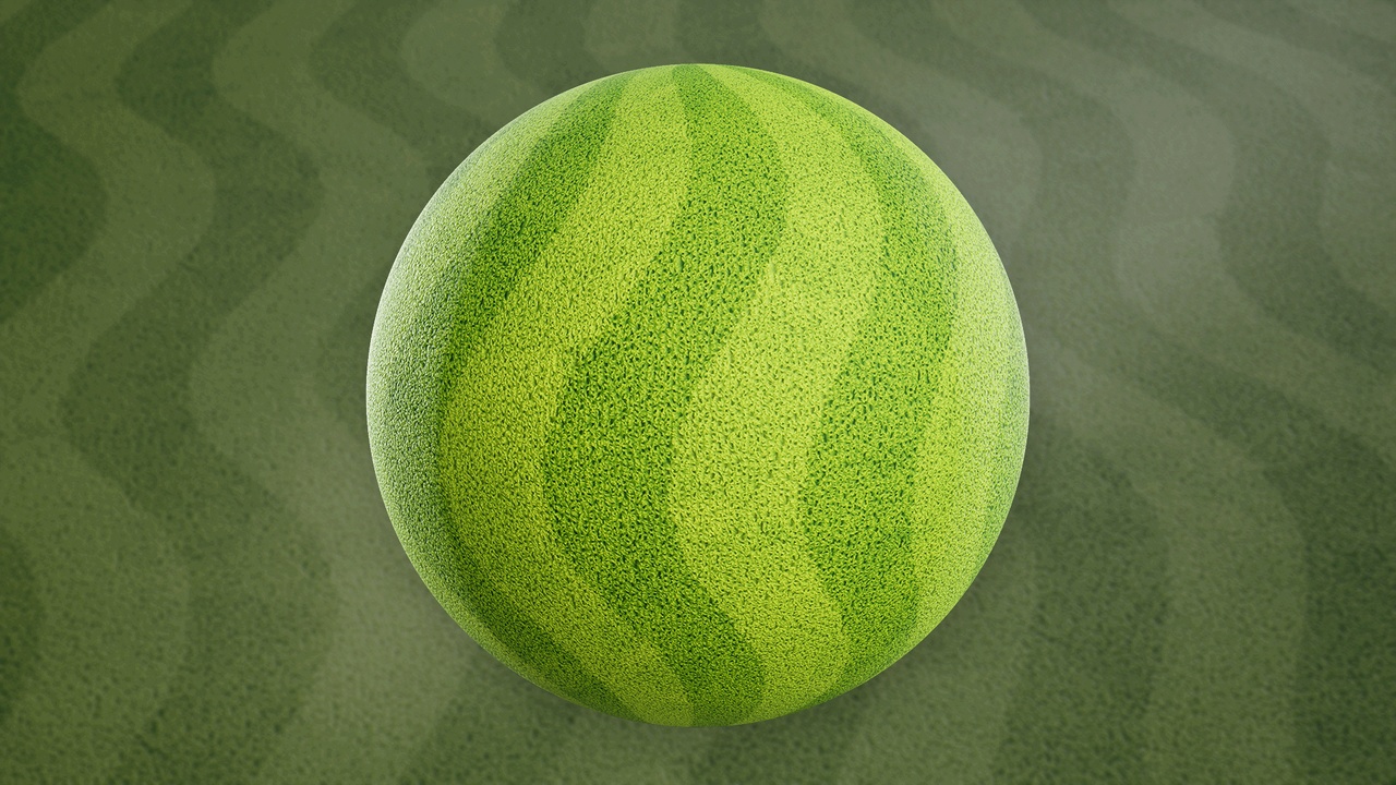 Media 1 for listing Stylized Patterned Grass 01C - Material