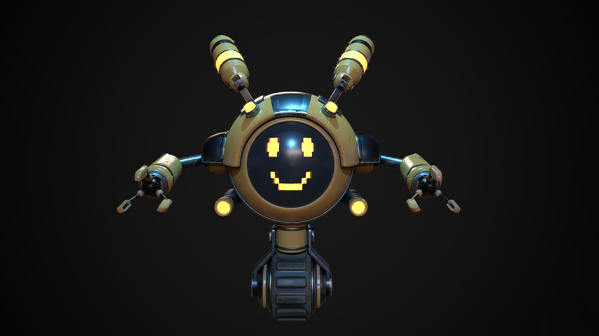 Stylized RoboBot Drone | Fab