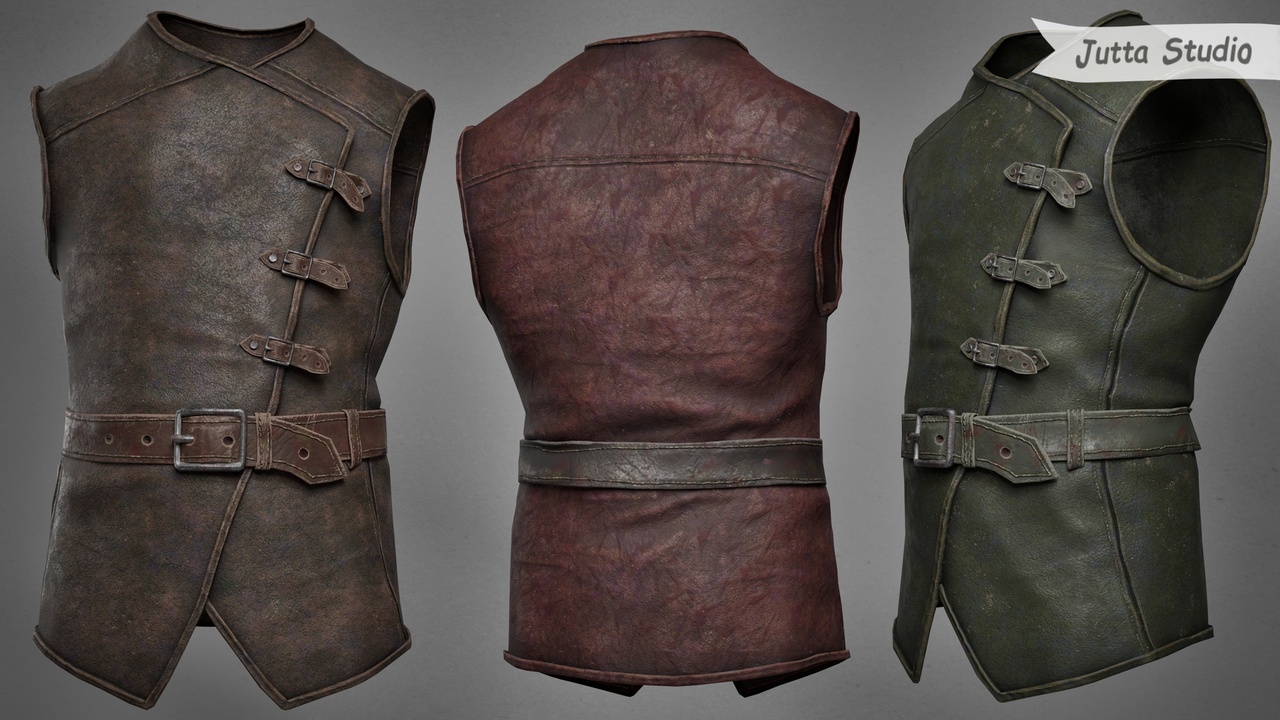 Media 1 for listing Medieval Vest for MetaHuman