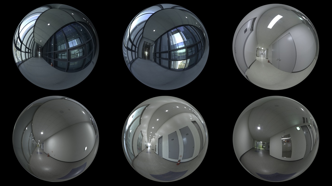 Media 1 for listing 12K Office Hallway HDRI Series: 6 HDRI Maps