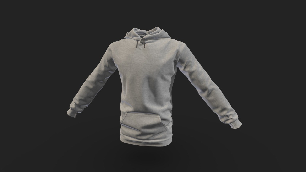 Media 1 for listing Gray Hoodie