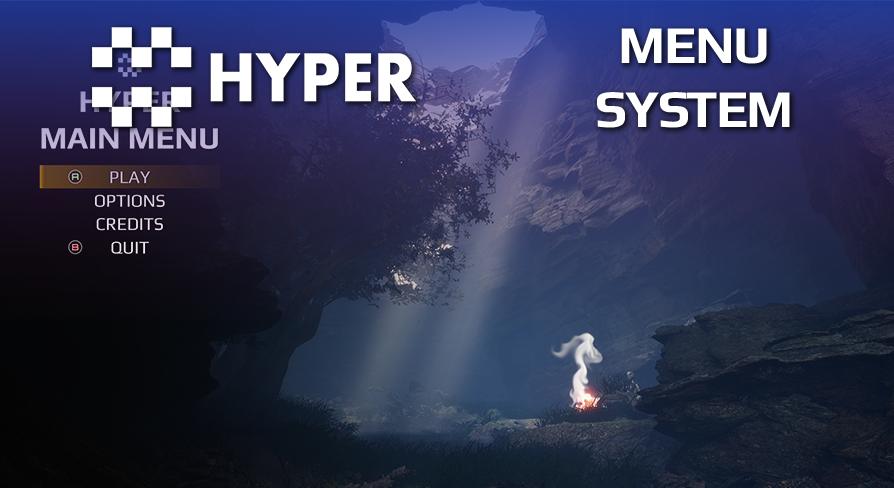 Hyper Menu and Gamepad System v4 [CommonUI] | Fab