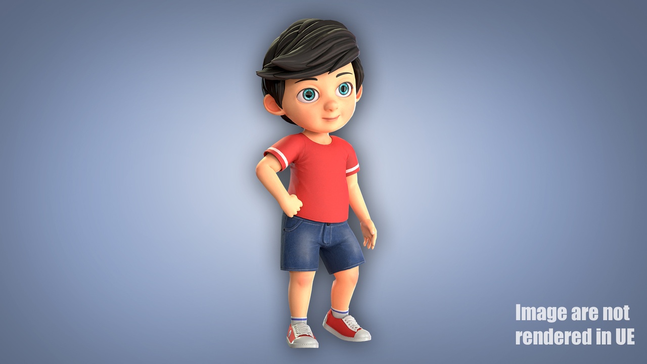 Media 1 for listing Cartoon Boy