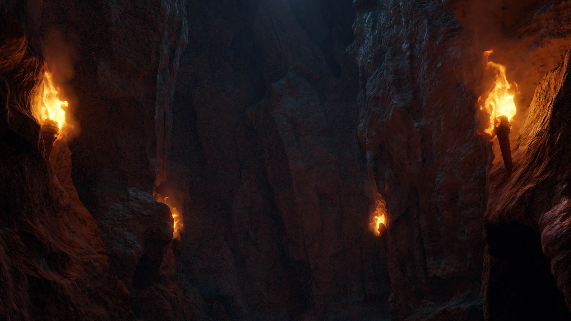 Animated Vdb Torch Fire | 300 Frames - Loopable | Fab