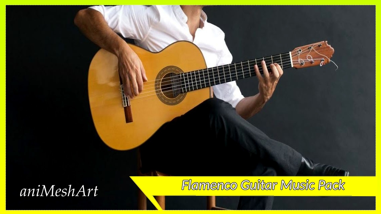 Media 1 for listing Flamenco Instrumental Romantic Spanish Folk Guitar Music Pack