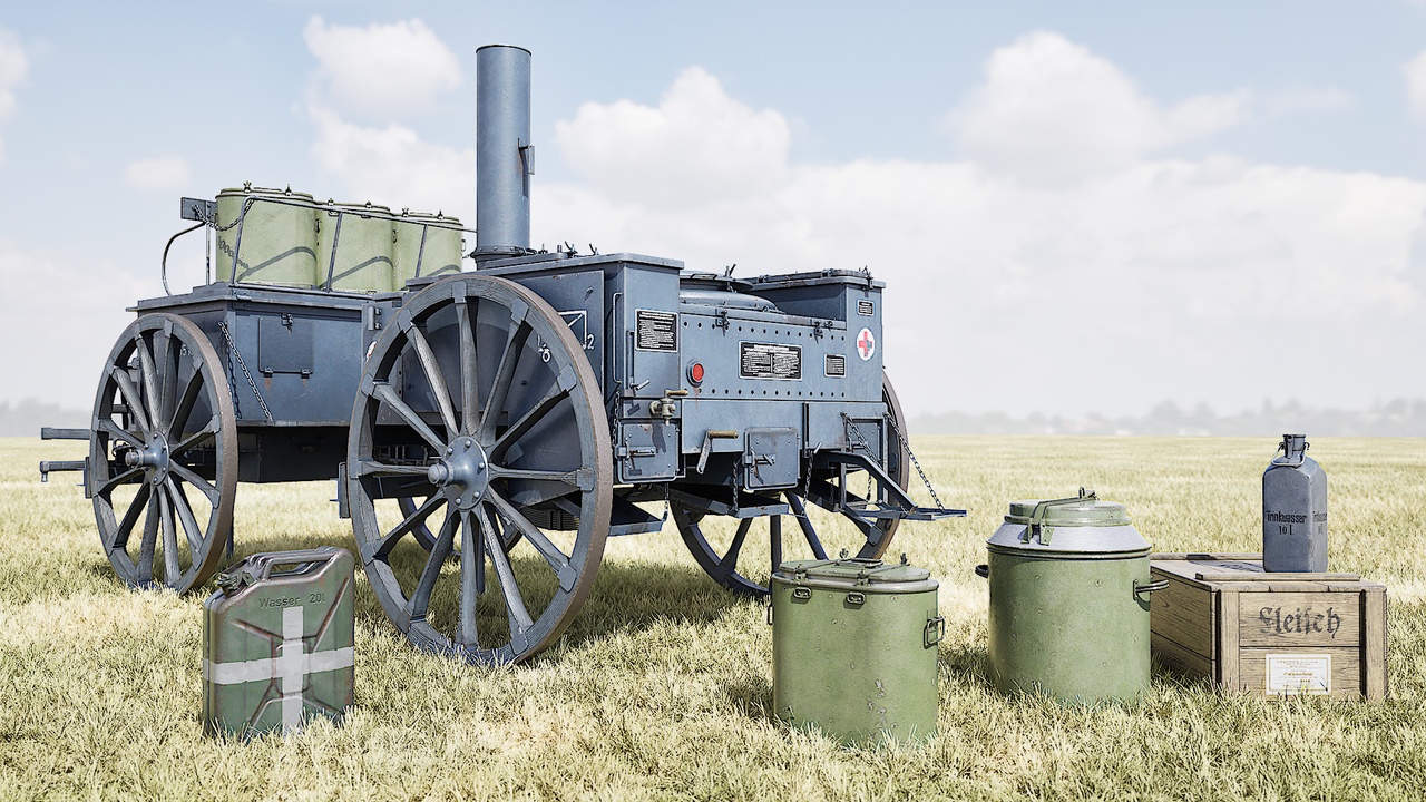 Media 1 for listing WWII German Field Kitchen