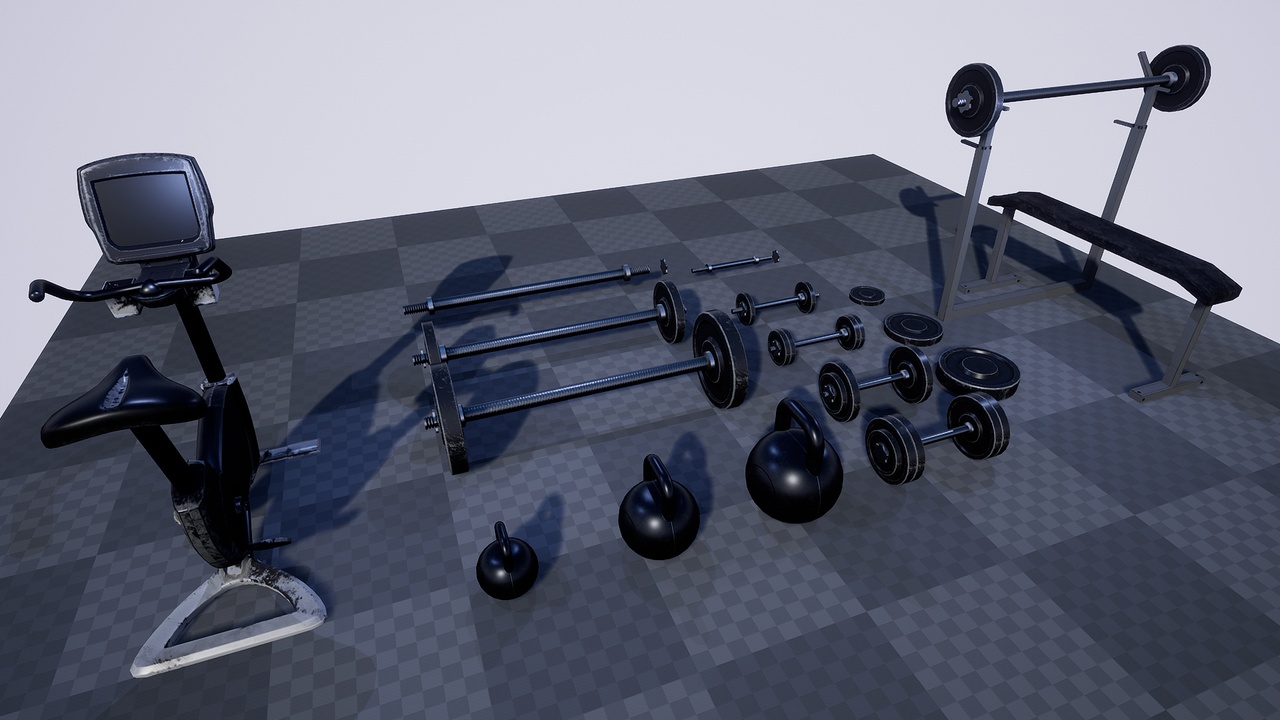 Media 1 for listing Gym Props Pack