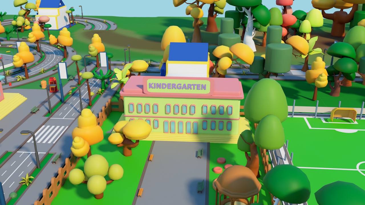 Media 1 for listing Cartoon City Environment Pack