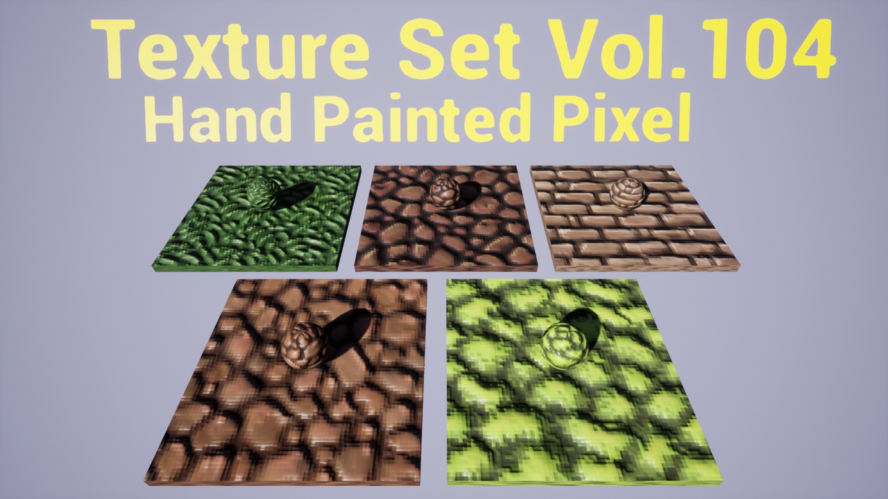 Media 1 for listing Pixel Vol.104 - Game Textures