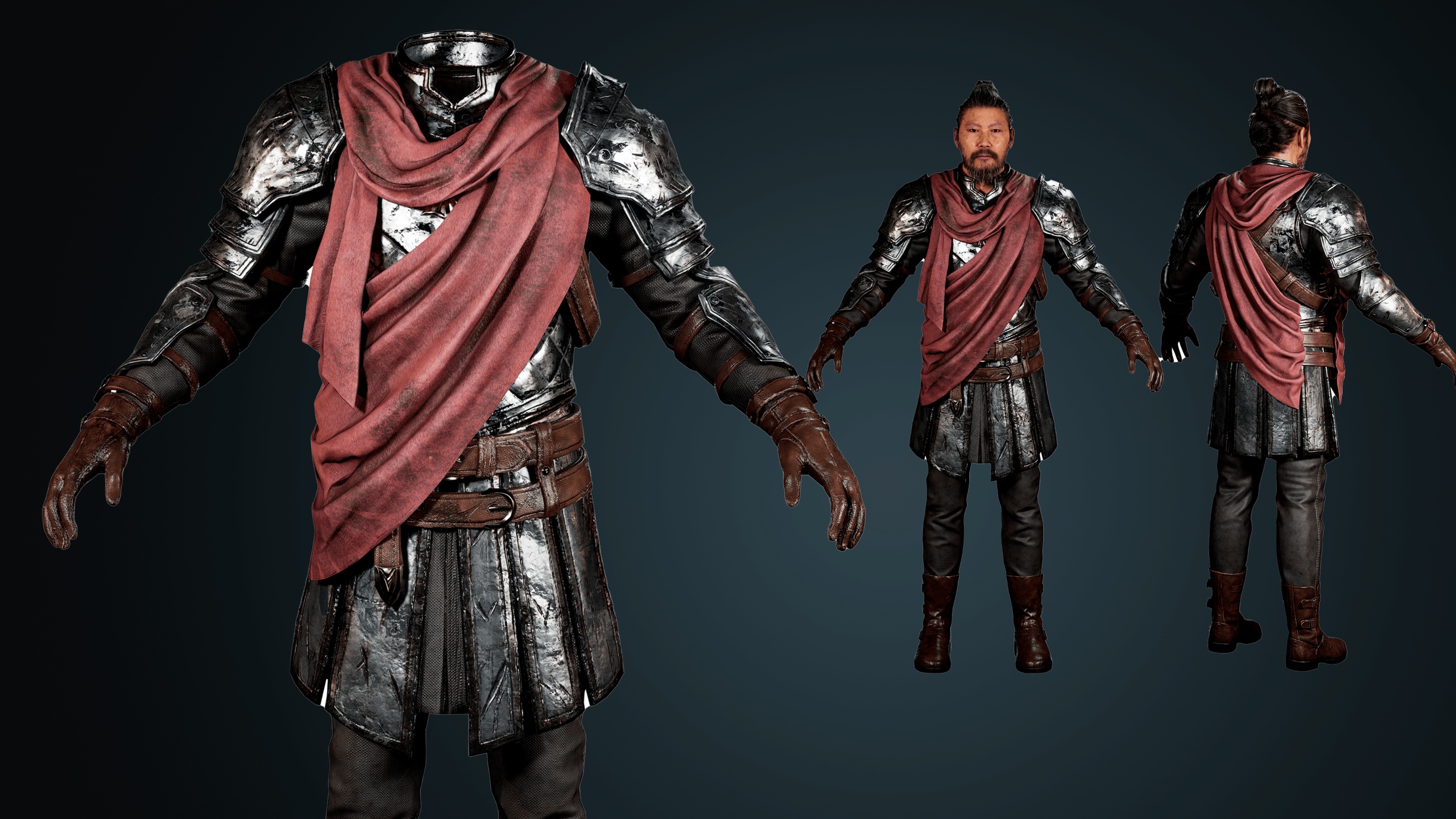 Media 1 for listing Modular Medieval Warrior Armor for MetaHuman