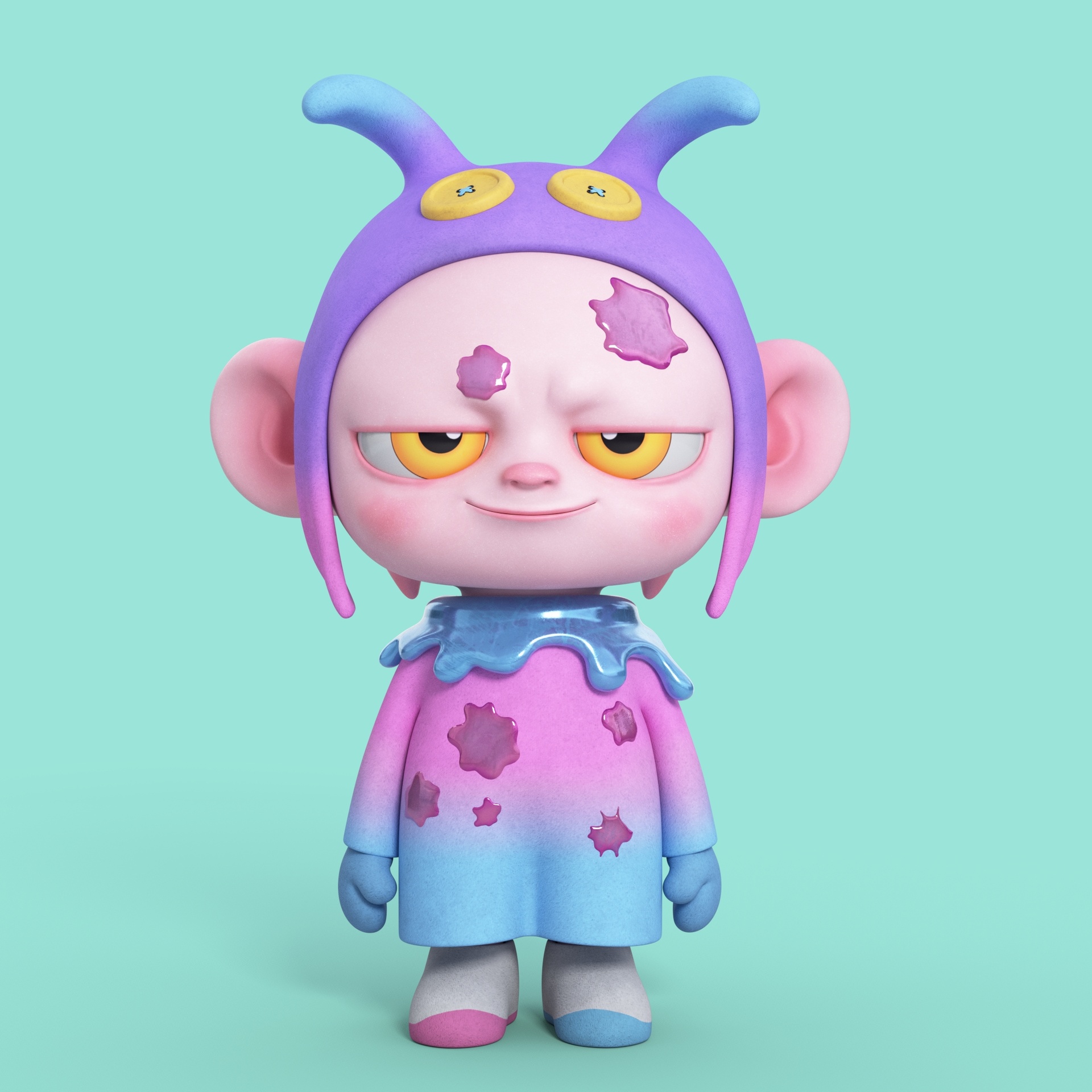 Media 1 for listing Cartoon Character Candy Girl  BlindBox Role IP