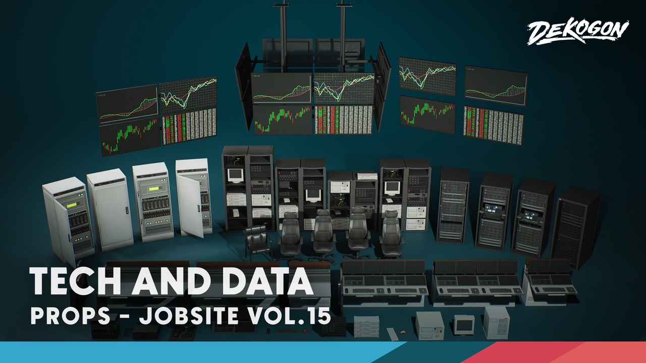 Media 1 for listing Jobsite VOL.15 - Tech and Data (Nanite & Low Poly)