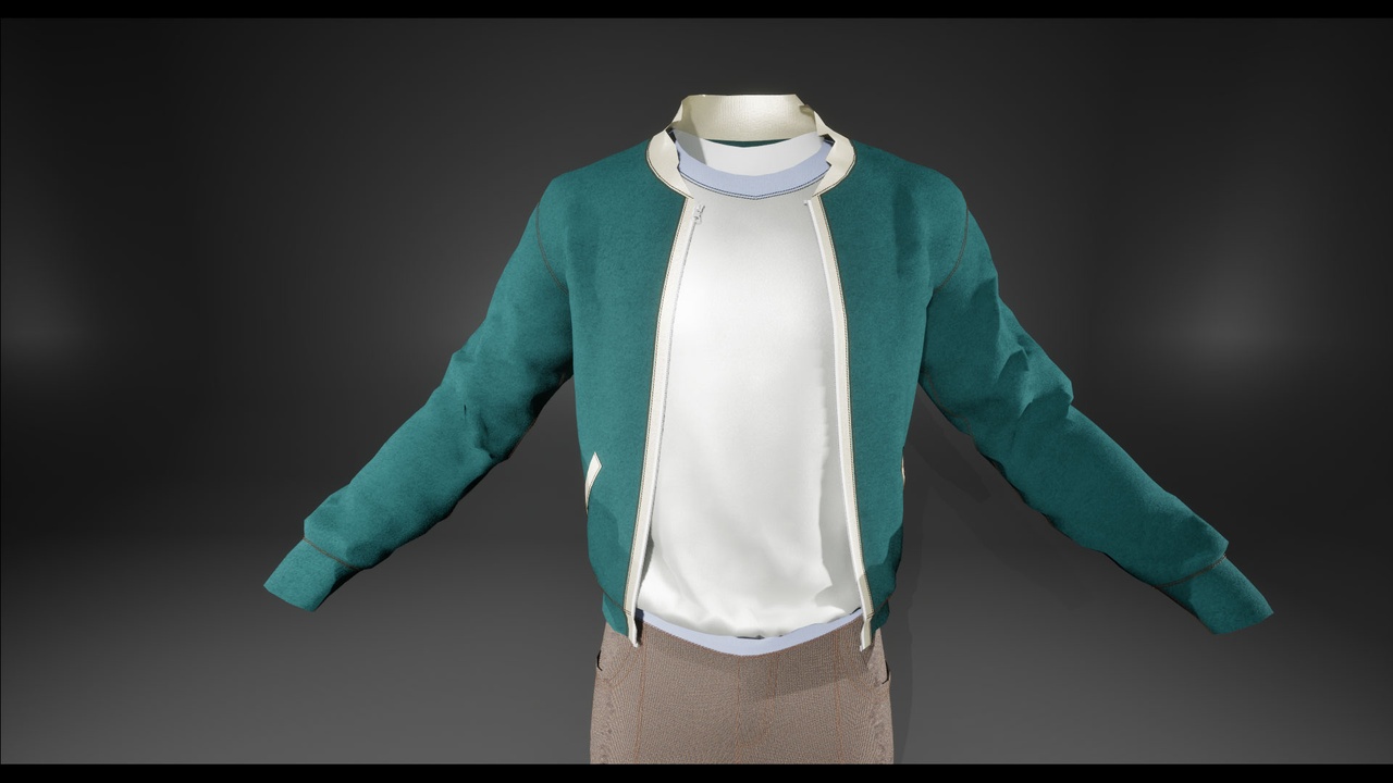 Media 1 for listing Parametric, Resizable Full Body Metahuman Outfit - 1