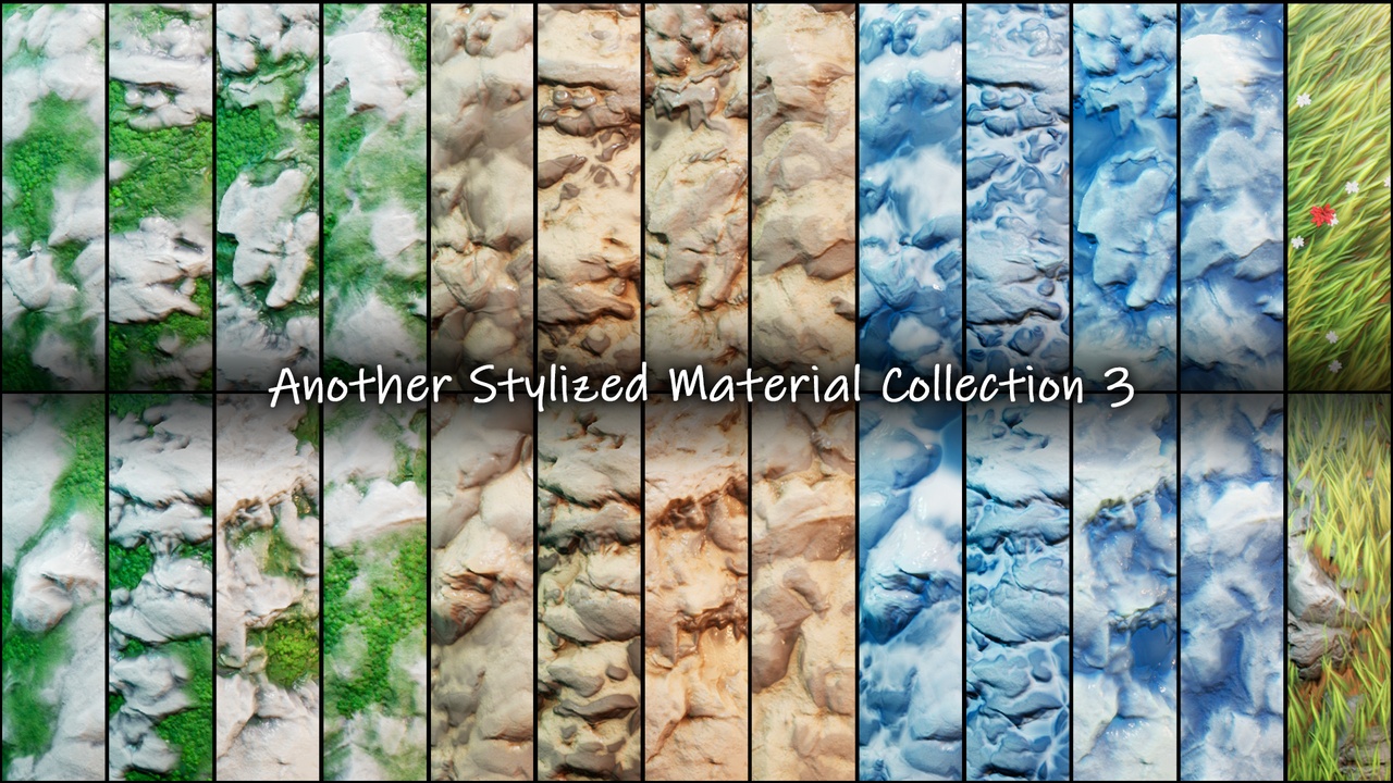 Another Stylized Material Collection 3 | Fab