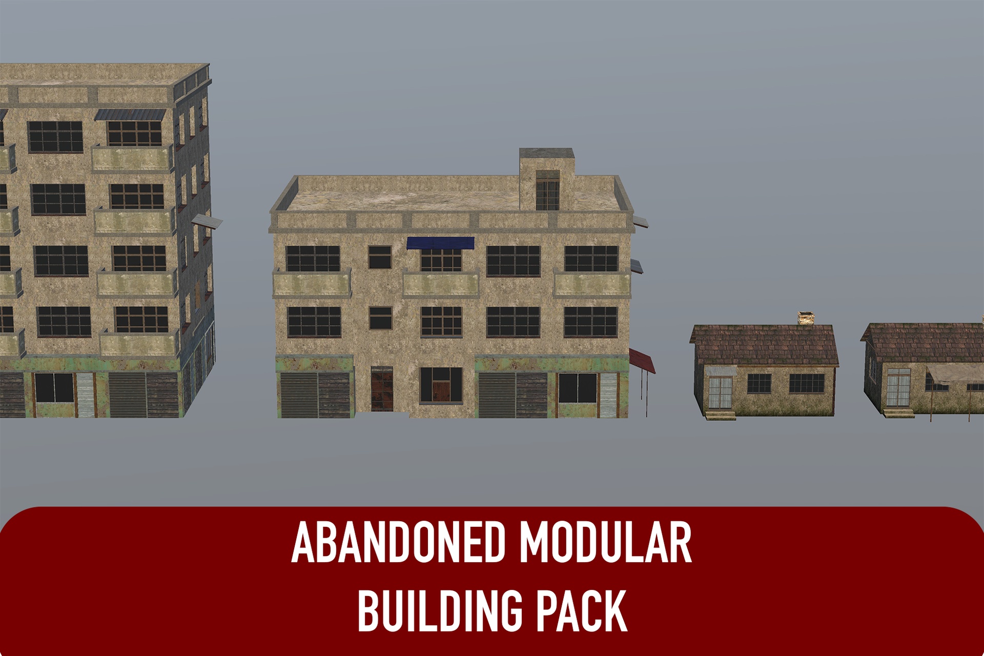 Abandoned Building Pack | Fab