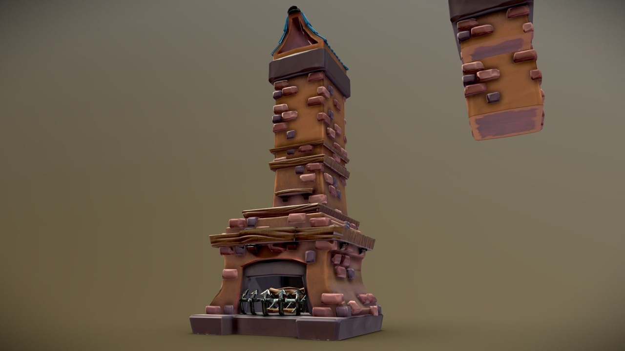 Media 1 for listing Fireplace Medieval | Modular Chimney
