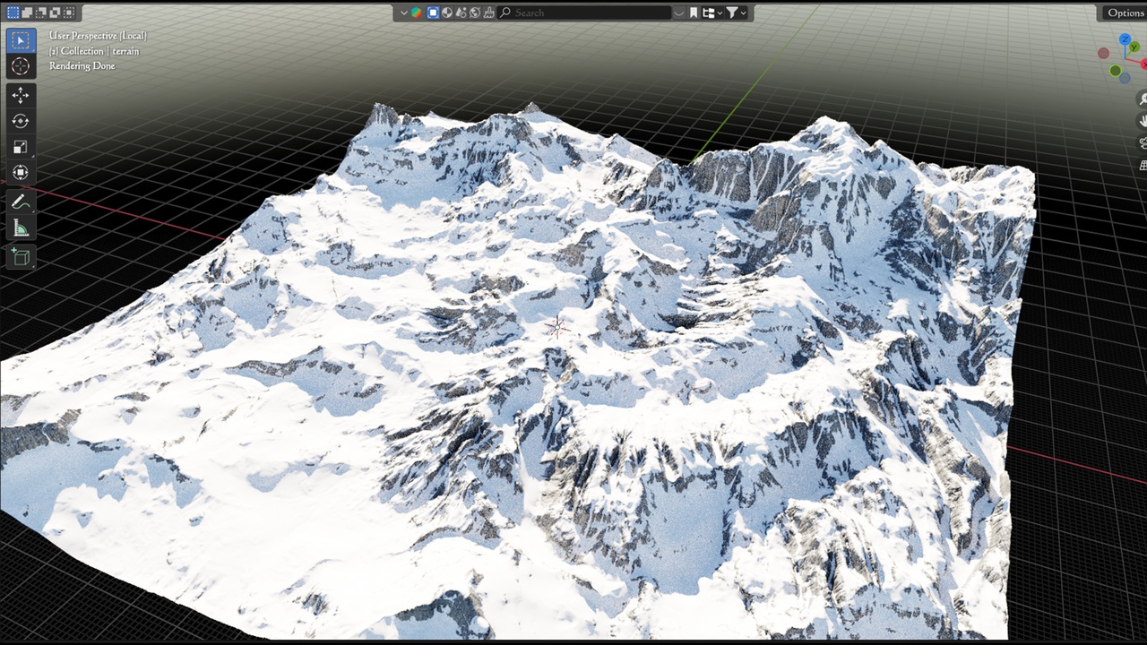 Media 1 for listing Snow Terrain 02