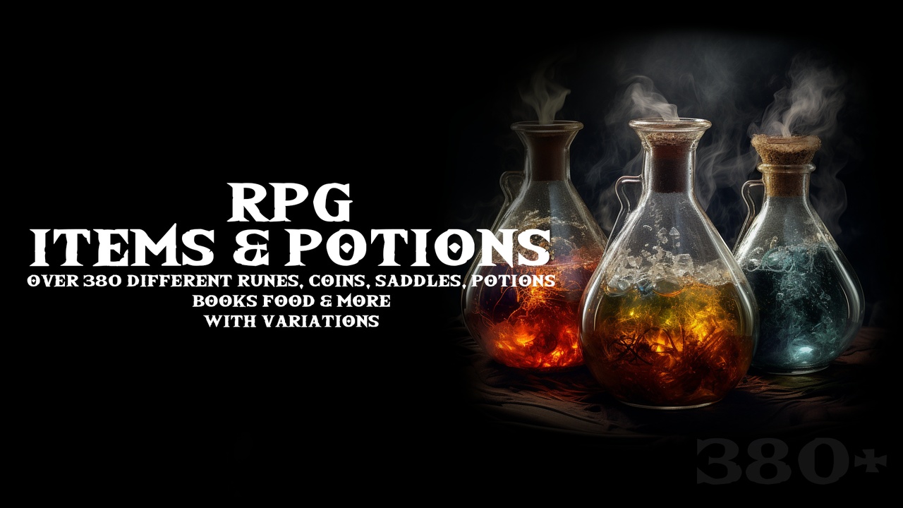 Media 1 for listing RPG Items & Potions