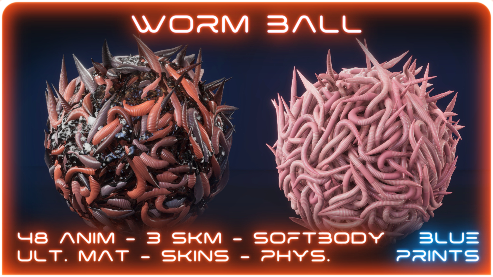 Worm Ball: a creature of worm swarm with modular, soft body and ...