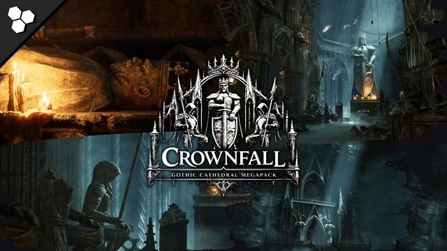 Crownfall: Modular Cathedral Megapack (Ruins, Gothic Cathedral, Modular Dungeon)