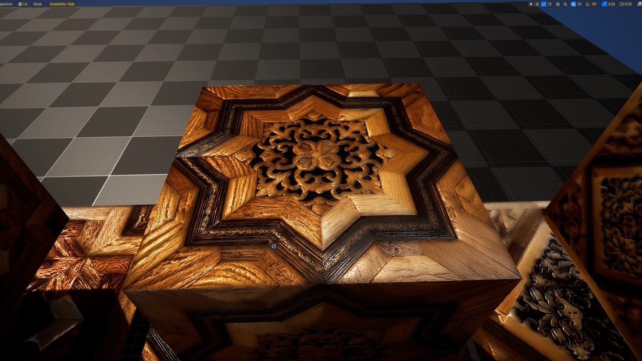 Media 1 for listing Wood Parquet material PBR Seamless