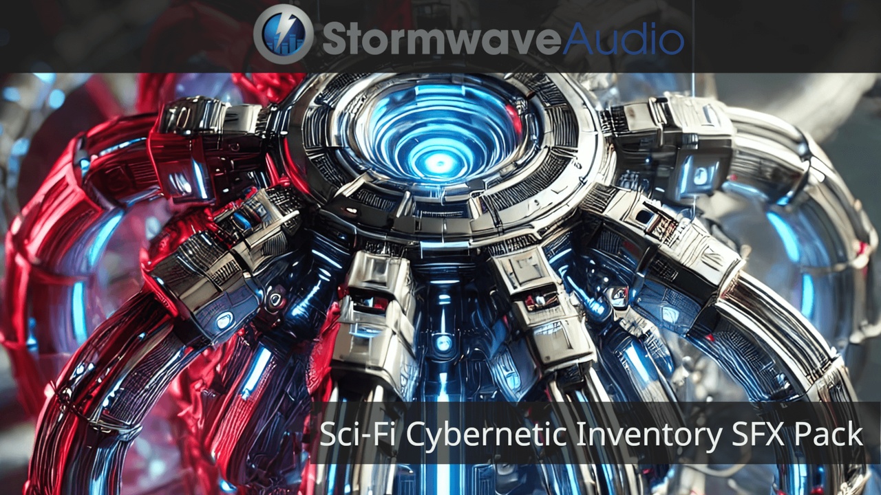 Media 1 for listing Sci-Fi Cybernetic Inventory Interface Sound Effects Pack