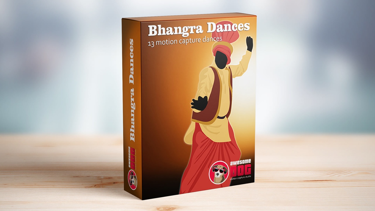 Media 1 for listing Bhangra Mocap Dances