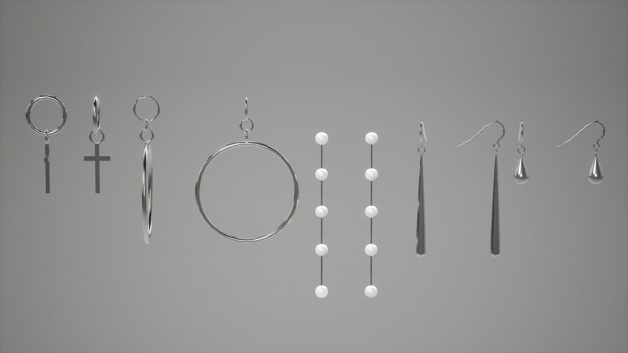 出品Earrings w/ Physics | Collection 1のメディア1