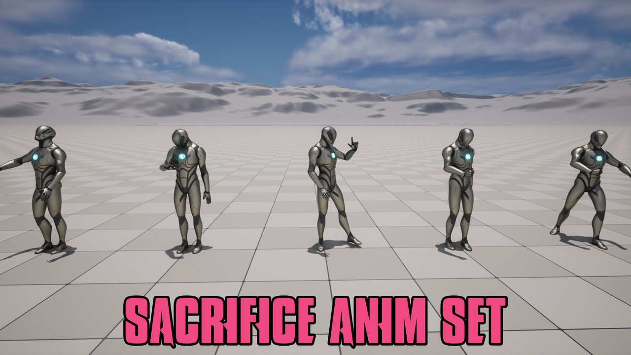Media 1 for listing Sacrifice Anim Set