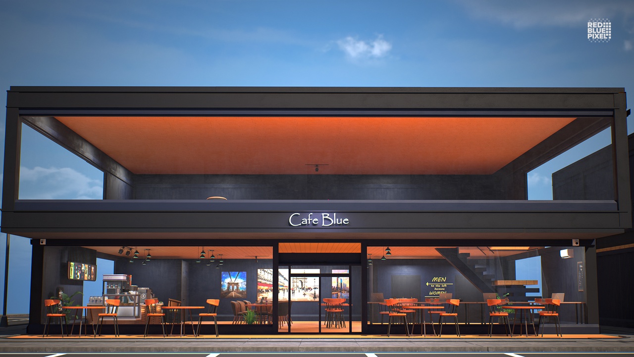 Media 1 for listing Modern City Life – Restaurant, Café & Bakery Asset Pack