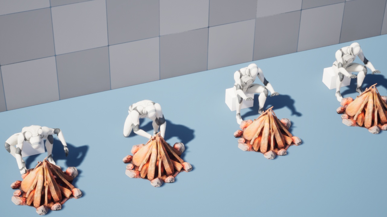 Media 1 for listing Campfire Animation