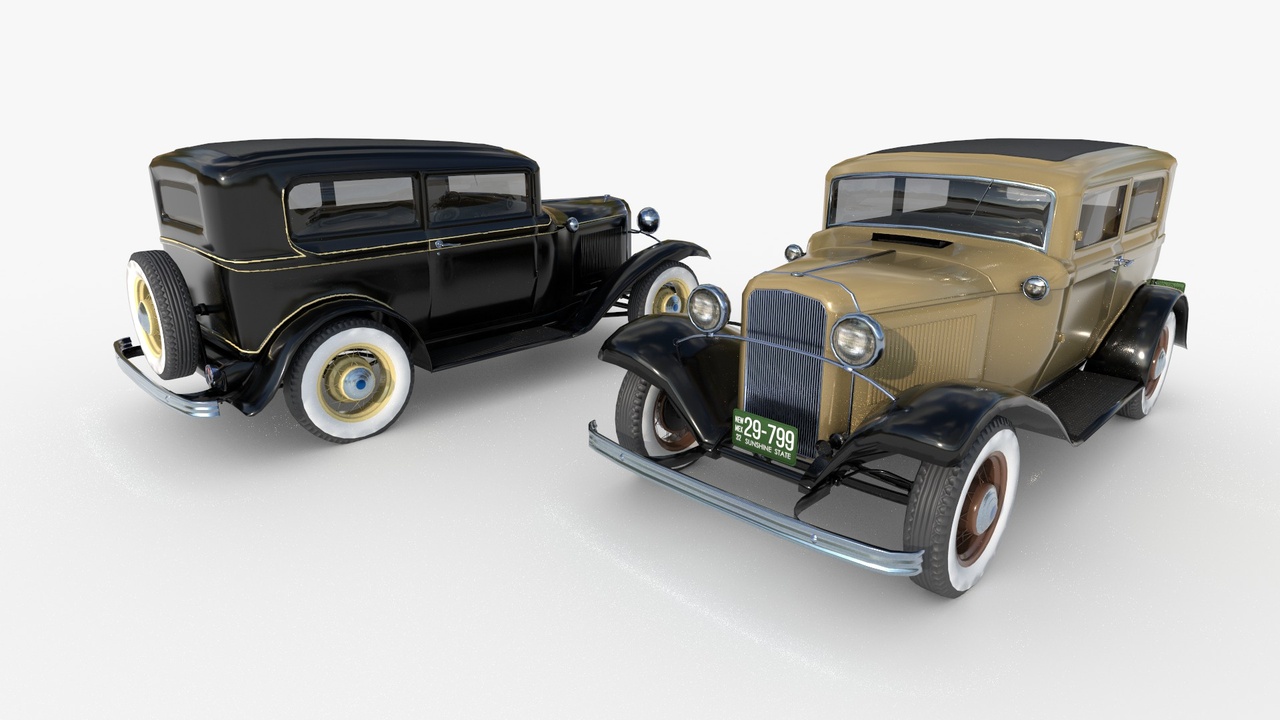 Media 1 for listing 1932 retro 2-door sedan