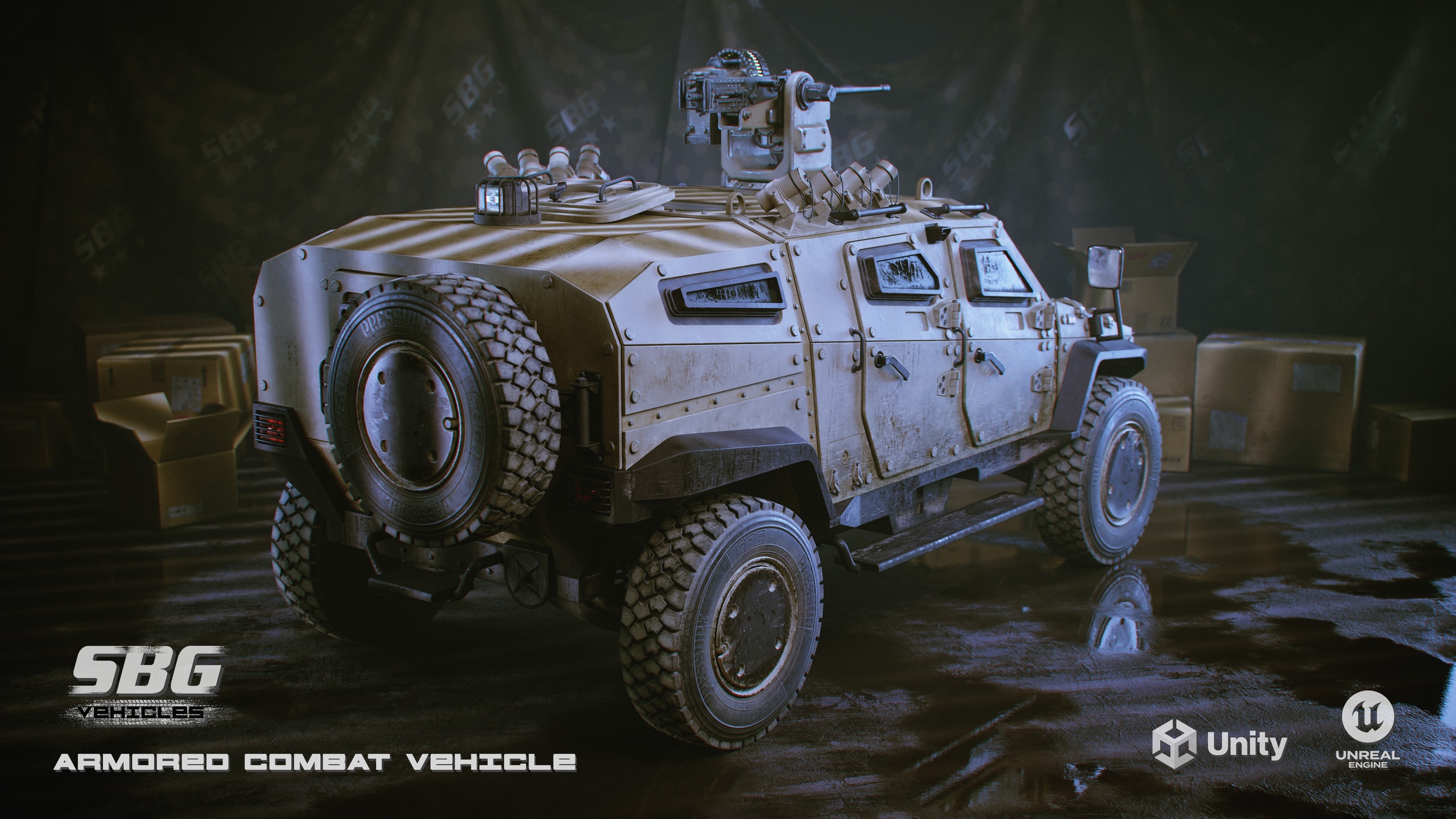 SBG Armored Combat Vehicle - Ultimate Edition | Fab