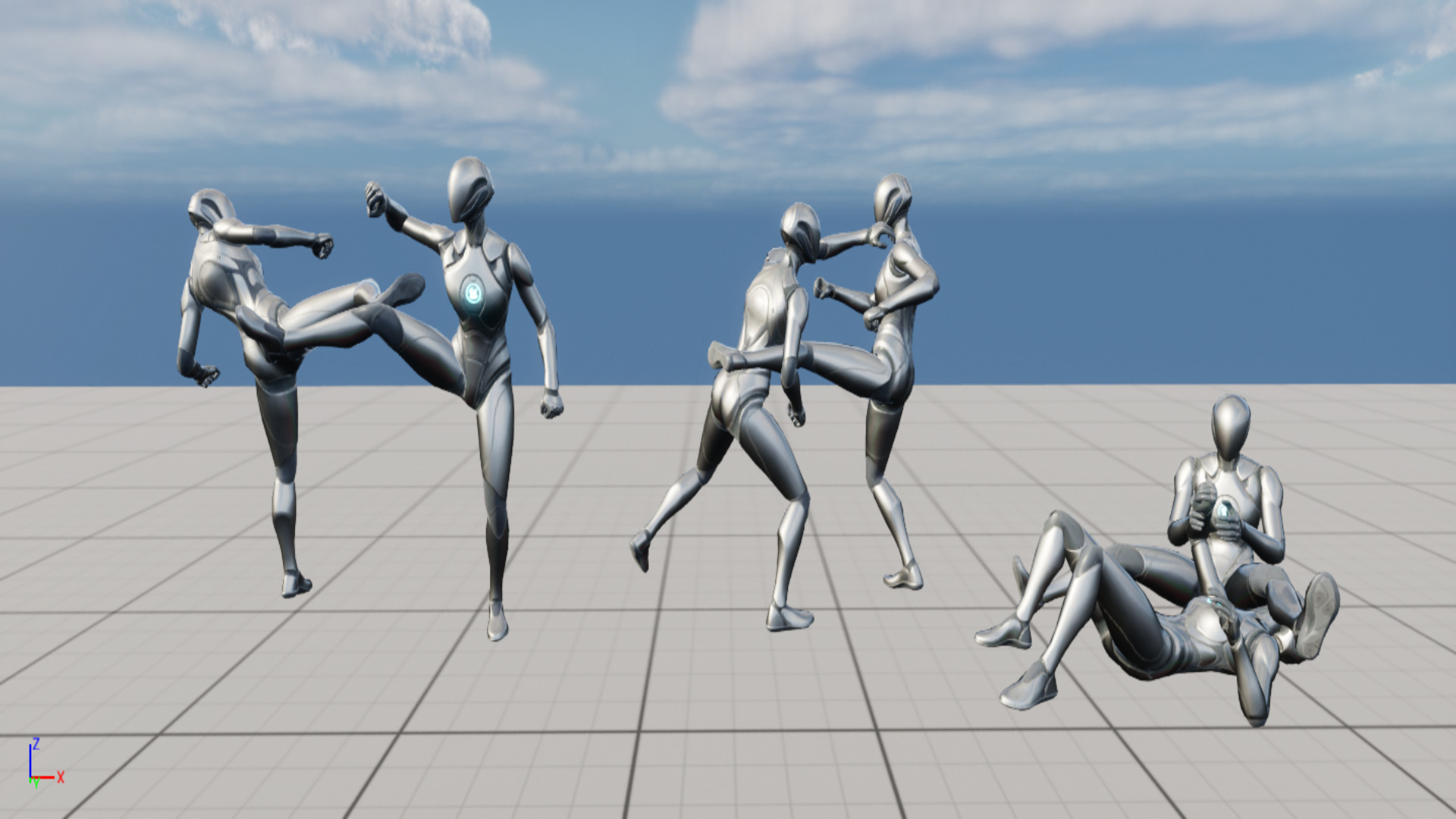 Recoil Animation Counter Attack Animations Part 2 | Fab