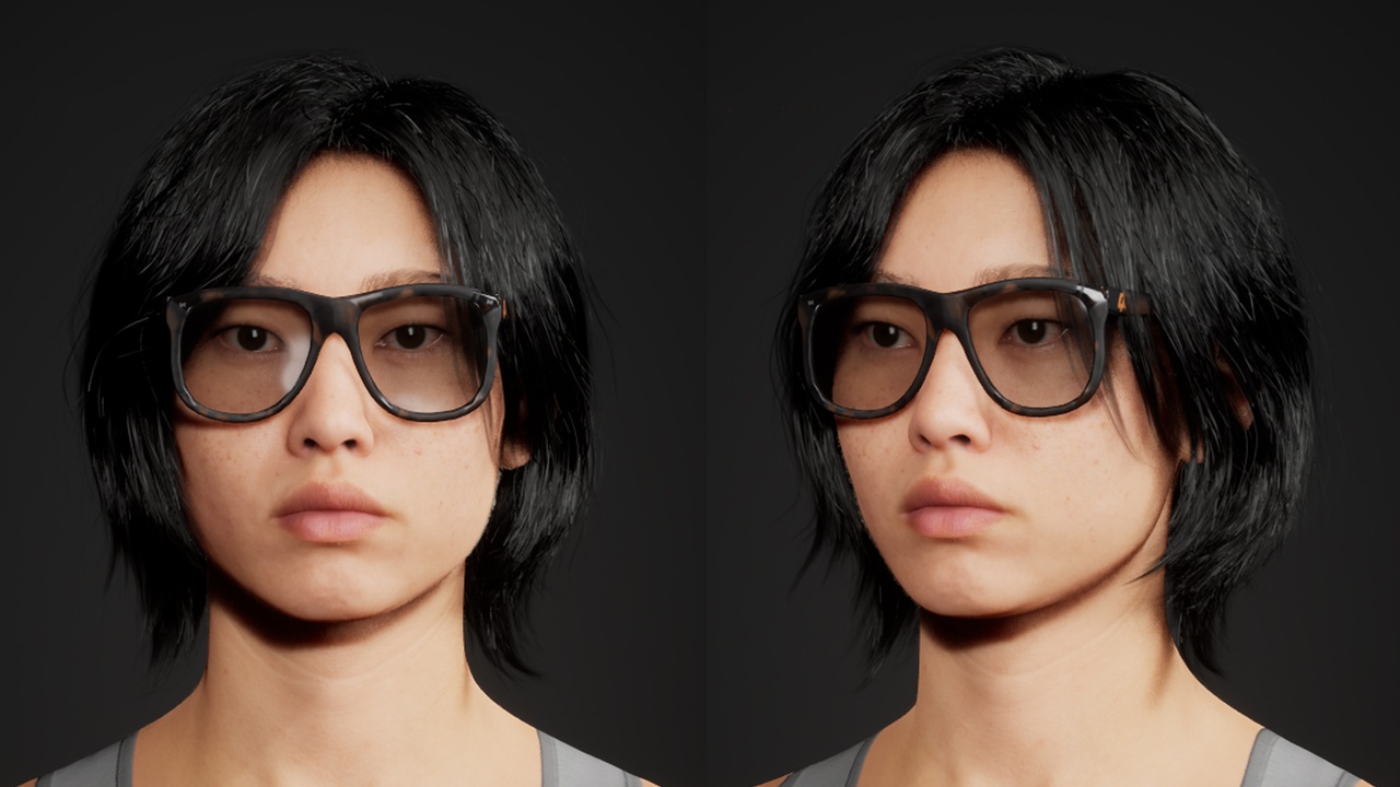 Media 1 for listing Classic Glasses - Metahuman